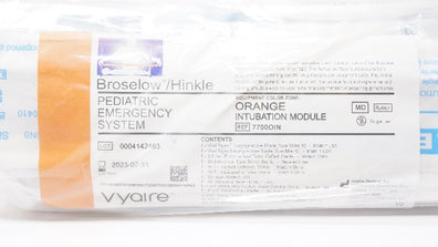 Vyaire 7700OIN Broselow/Hinkle Intubation Module, Orange (x)